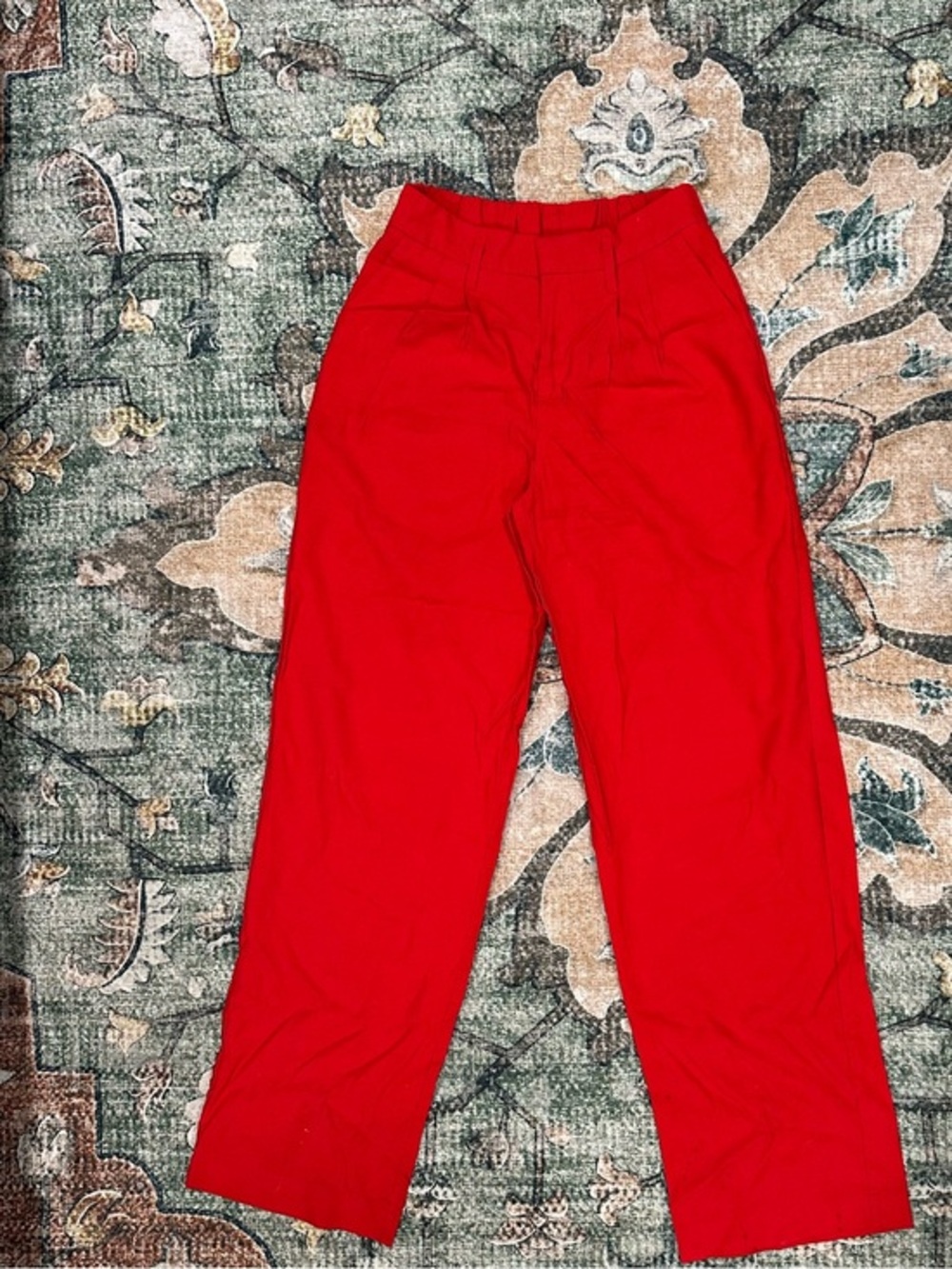a new day Red Men's Straight-Leg Chinos